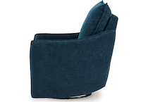mcburg navy power swivel glider recliner   