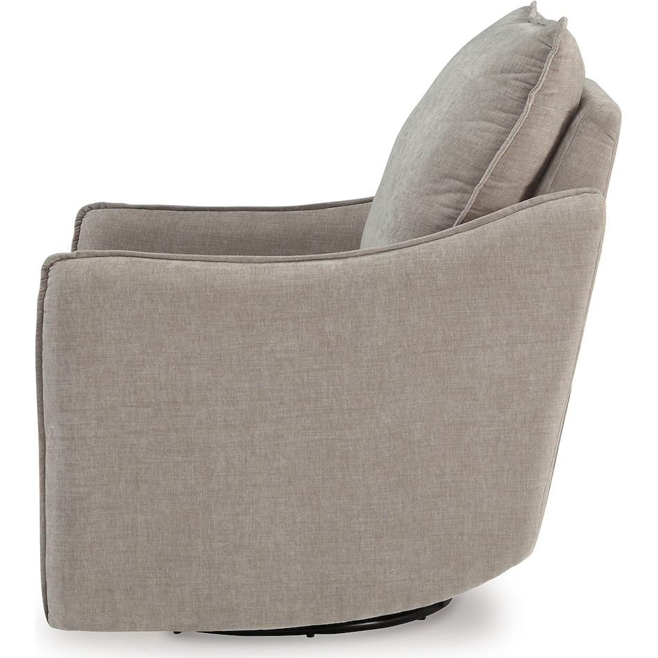 mcburg taupe power swivel glider recliner   