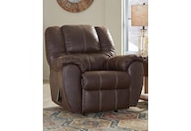 mcgann brown rocker recliner   