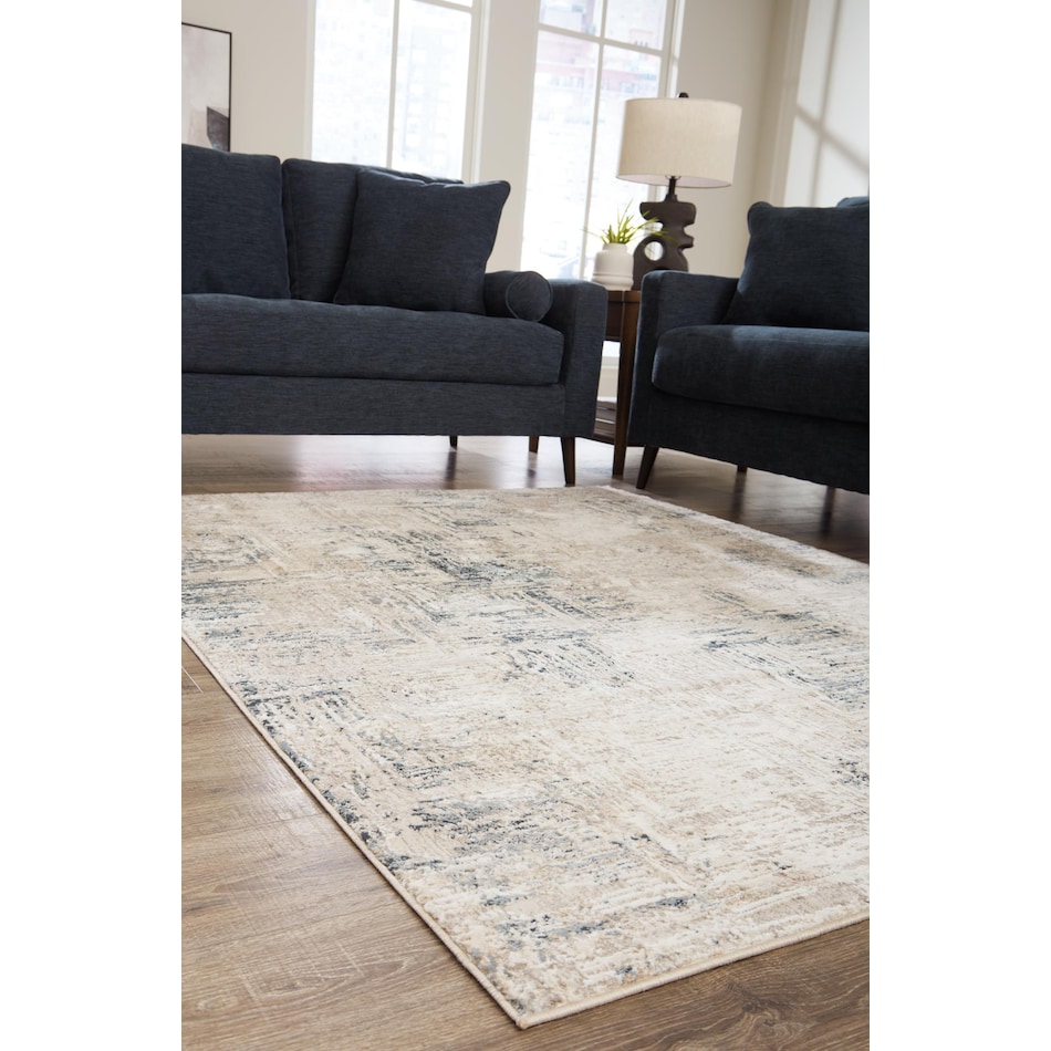 mediu rug blue ivory rug meduim   