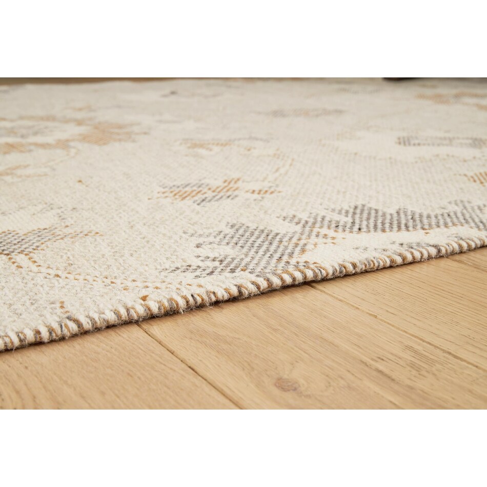 mediu rug linen grey caramel rug meduim   