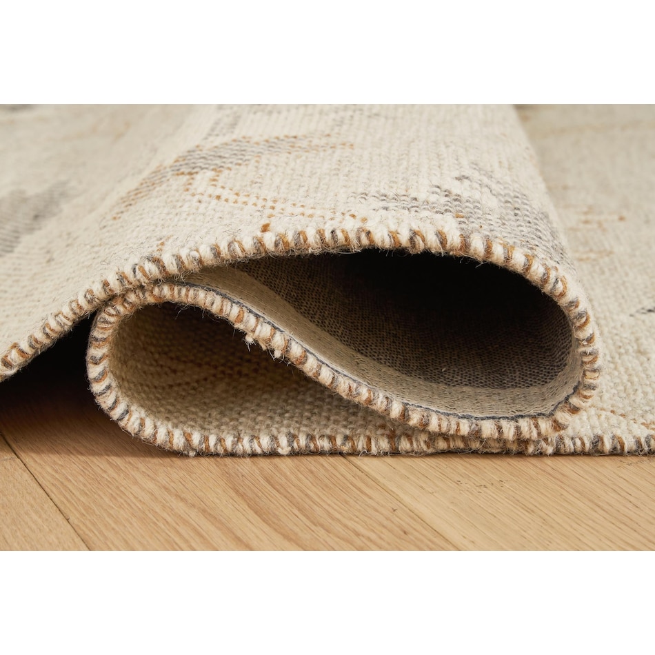 mediu rug linen grey caramel rug meduim   