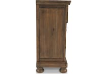 medium brown dresser   