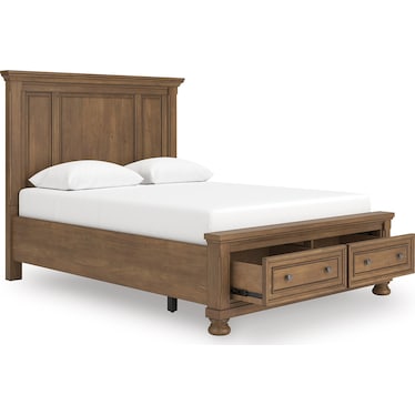VANDENMORE QUEEN PANEL STORAGE BED