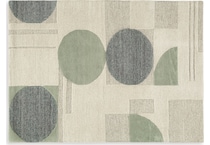medium rug linen blue green rug meduim   
