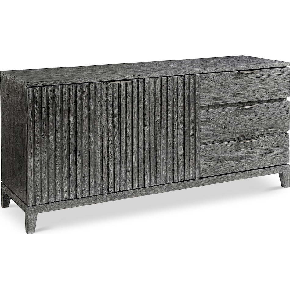 menton graphite buffet   