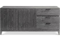 menton graphite buffet   