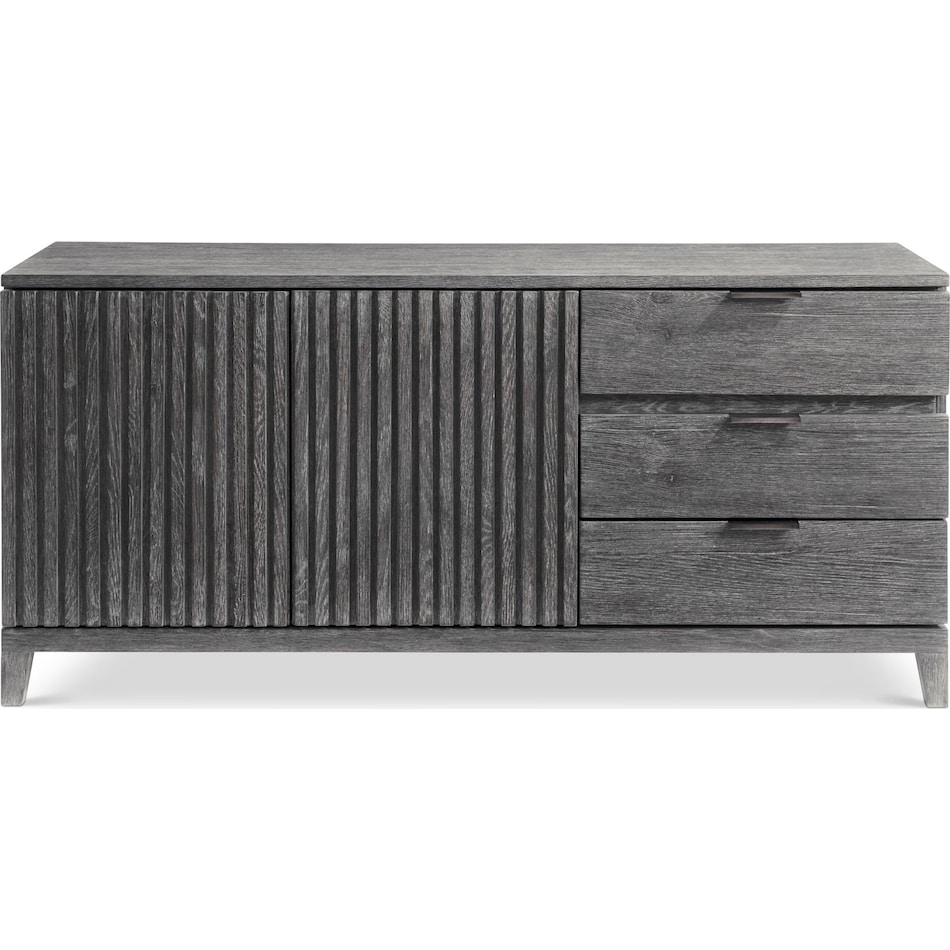 menton graphite buffet   