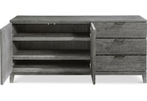 menton graphite buffet   