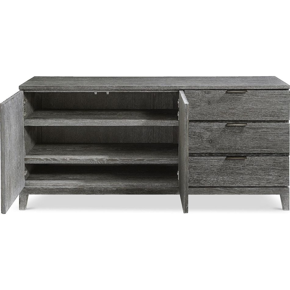 menton graphite buffet   