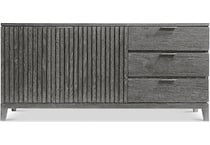 menton graphite buffet   