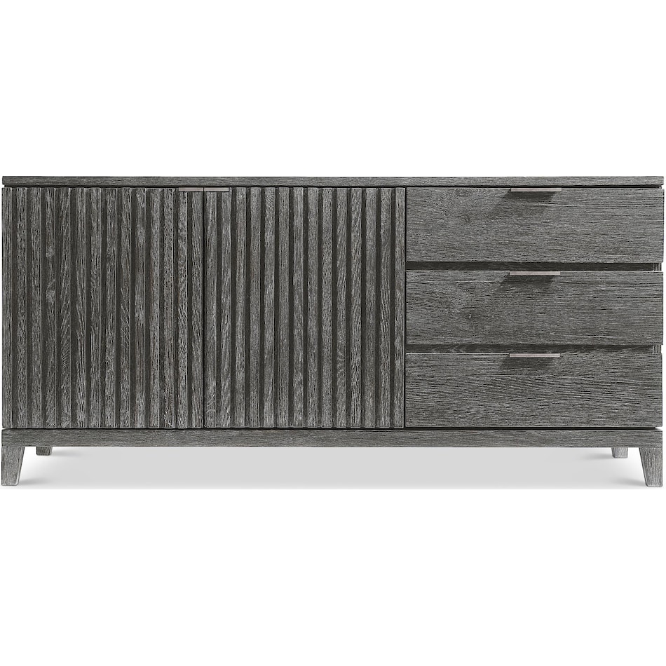 menton graphite buffet   