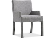 menton grey arm chair   
