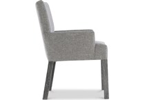 menton grey arm chair   