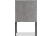 menton grey arm chair   