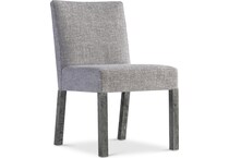 menton grey side chair   