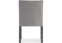 menton grey side chair   
