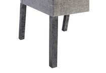 menton grey side chair   