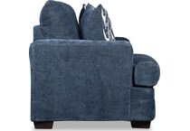 mercer blue chair   