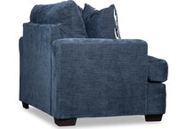 mercer blue chair   