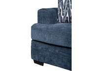 mercer blue chair   