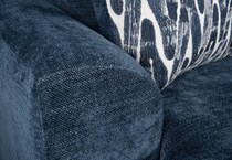 mercer blue chair   