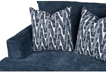 mercer blue chair   