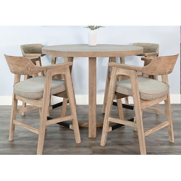 MIA 5-PC COUNTER HEIGHT DINING SET