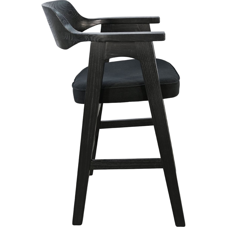 mia umber counter chair   