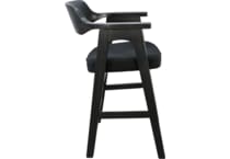 mia umber counter chair   