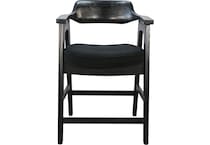 mia umber counter chair   