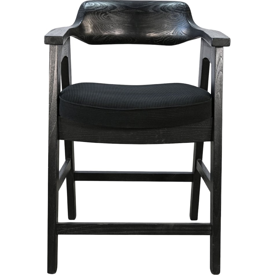 mia umber counter chair   