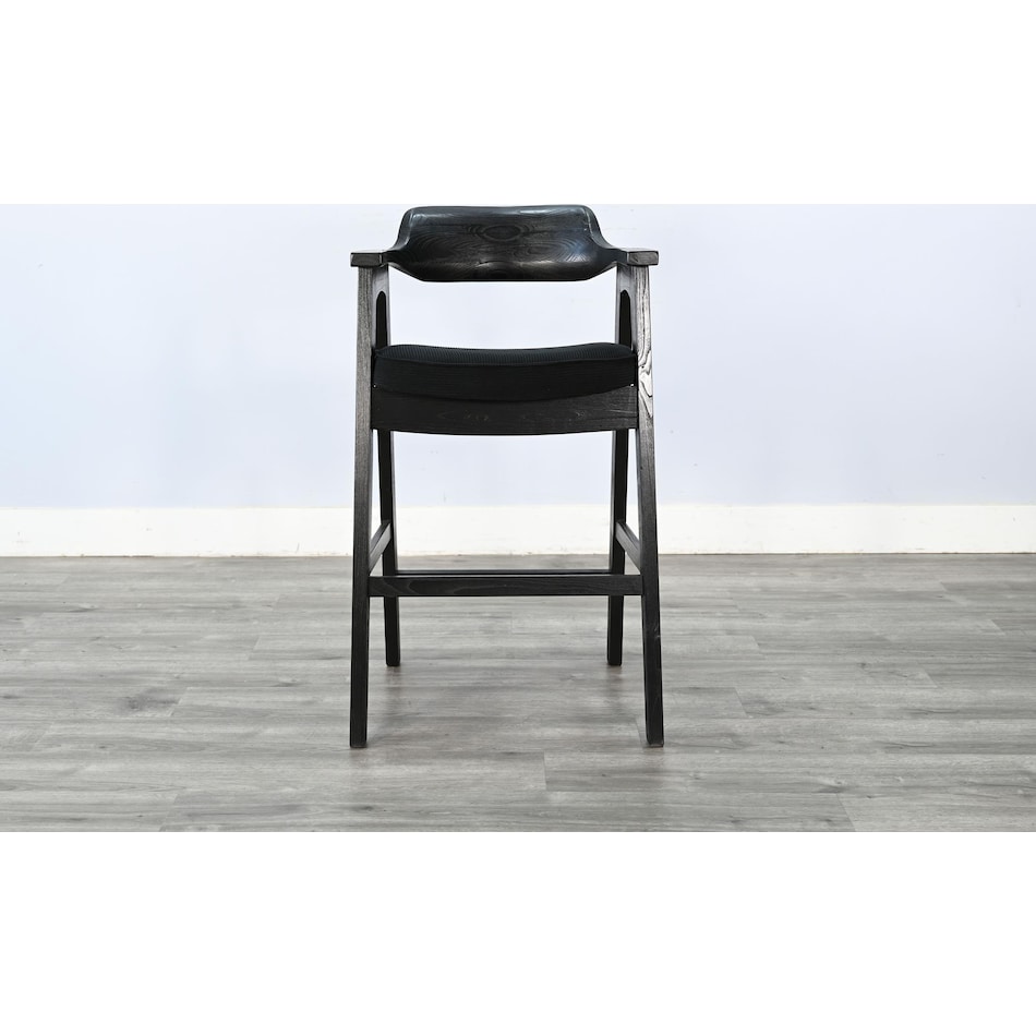 mia umber counter chair   
