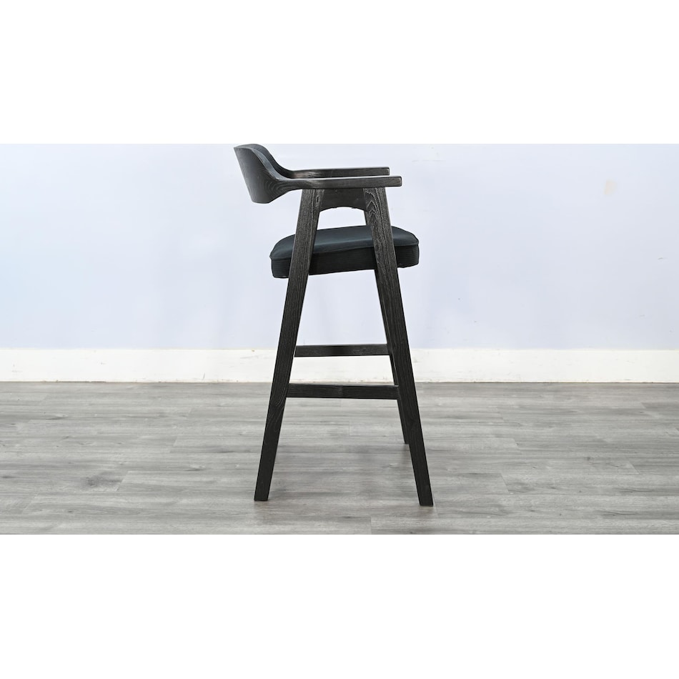 mia umber counter chair   