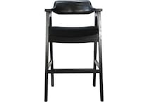 mia umber counter chair   