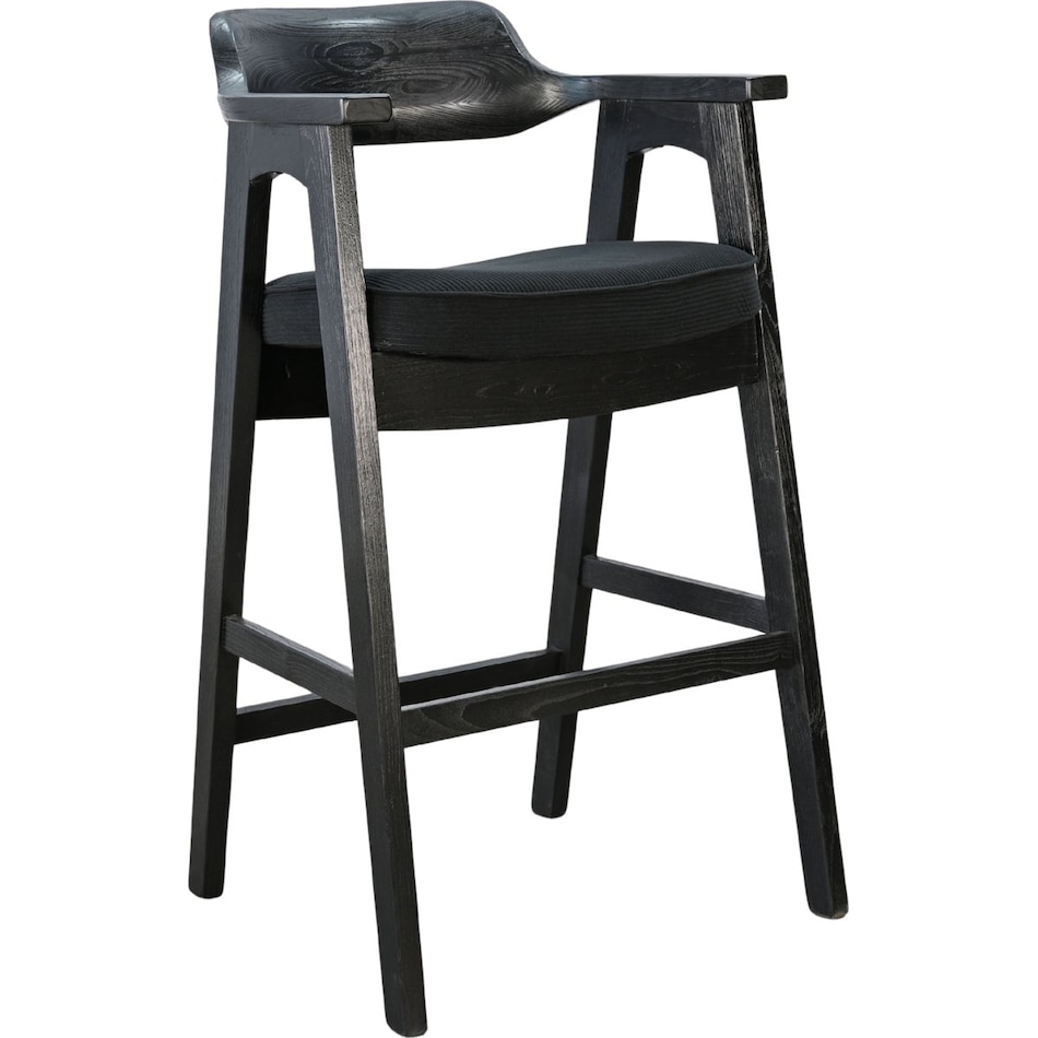 mia umber counter chair   