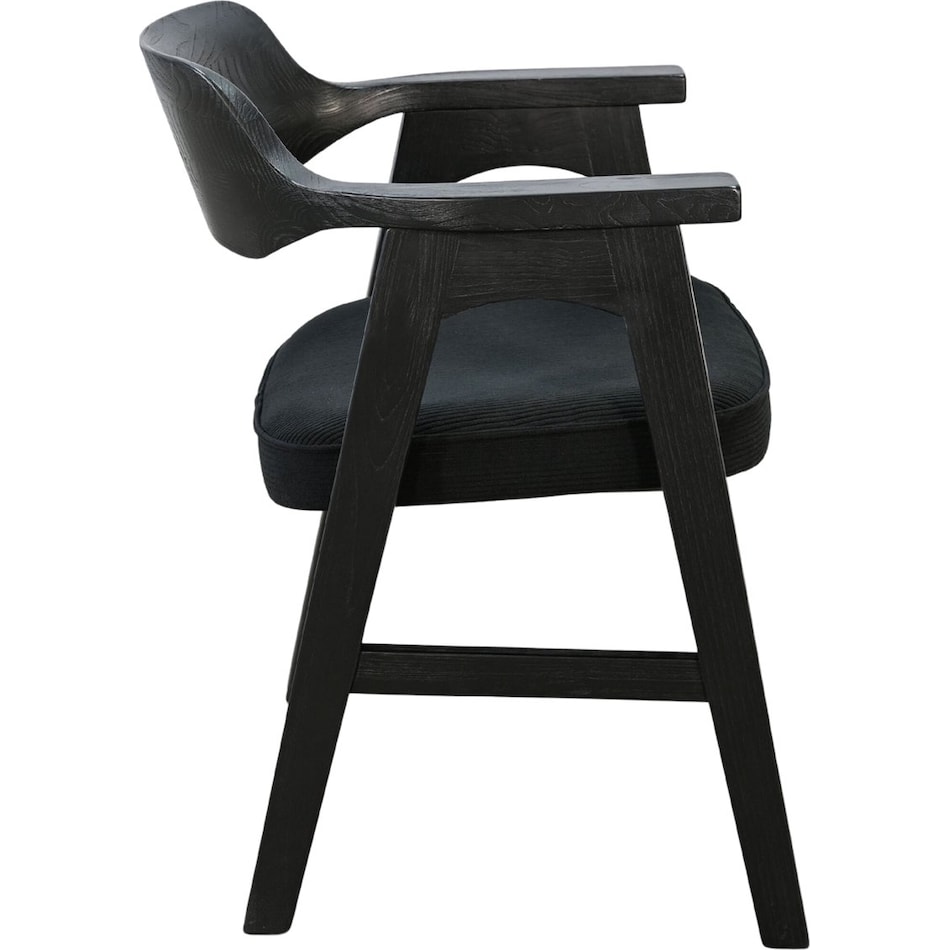 mia umber side chair   