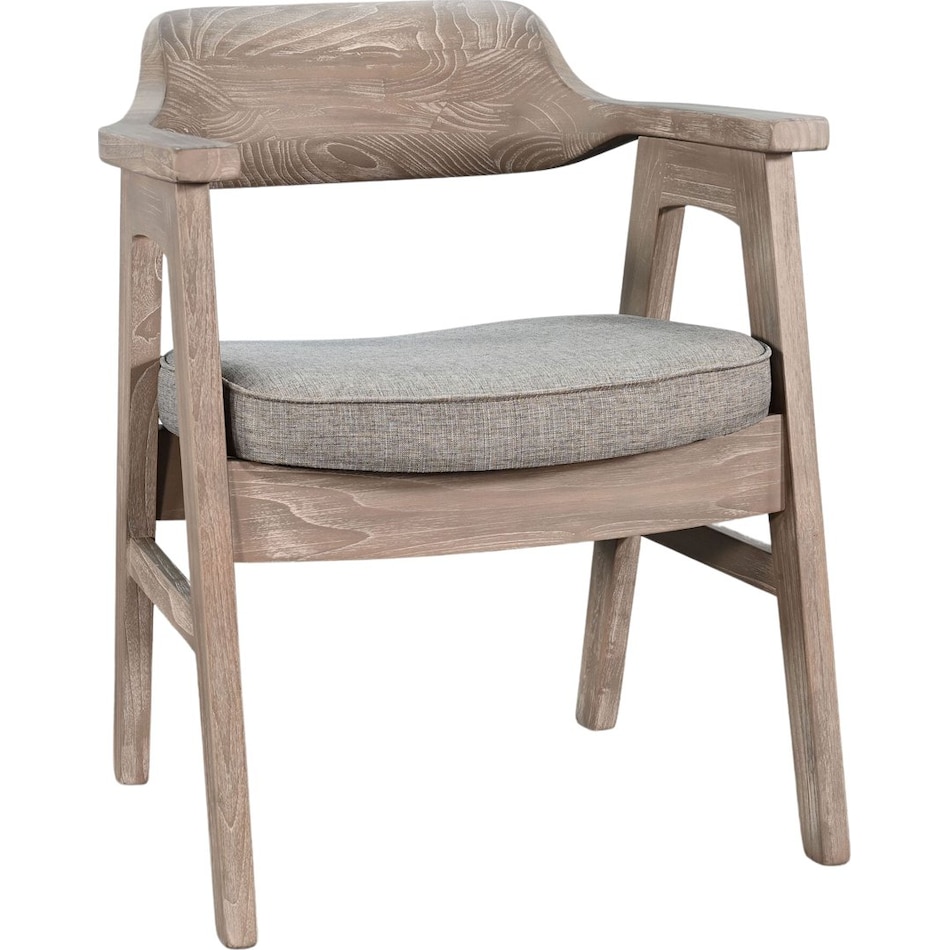 mia wheat arm chair   