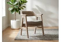 mia wheat arm chair   