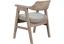 mia wheat arm chair   