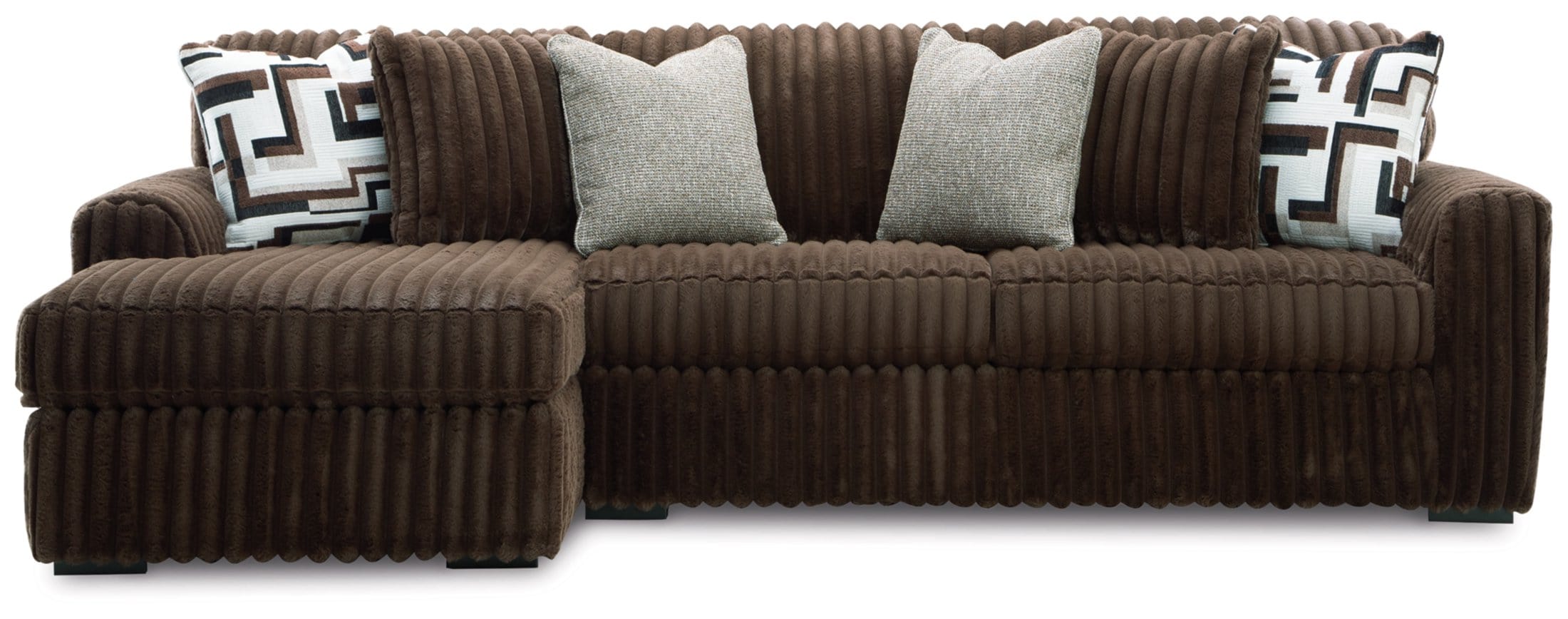 MIDNIGHT-MADNESS 2-PC SECTIONAL SOFA WITH CHAISE | Morris