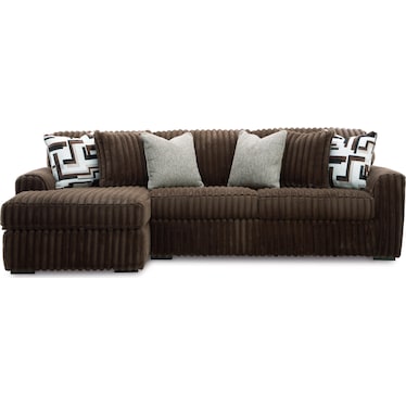 MIDNIGHT-MADNESS 2-PC SECTIONAL SOFA WITH CHAISE