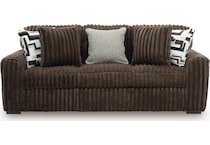 midnight madness chocolate sofa   