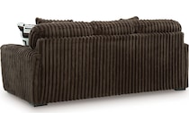 midnight madness chocolate sofa   