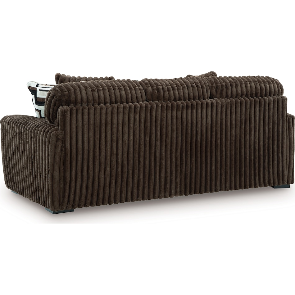 midnight madness chocolate sofa   