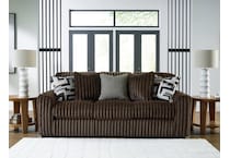 midnight madness chocolate sofa   