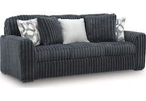 midnight madness gunmetal sofa   