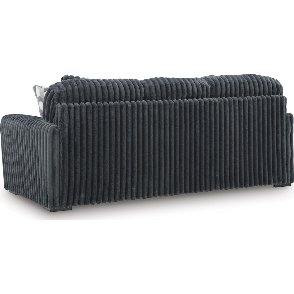 midnight madness gunmetal sofa   