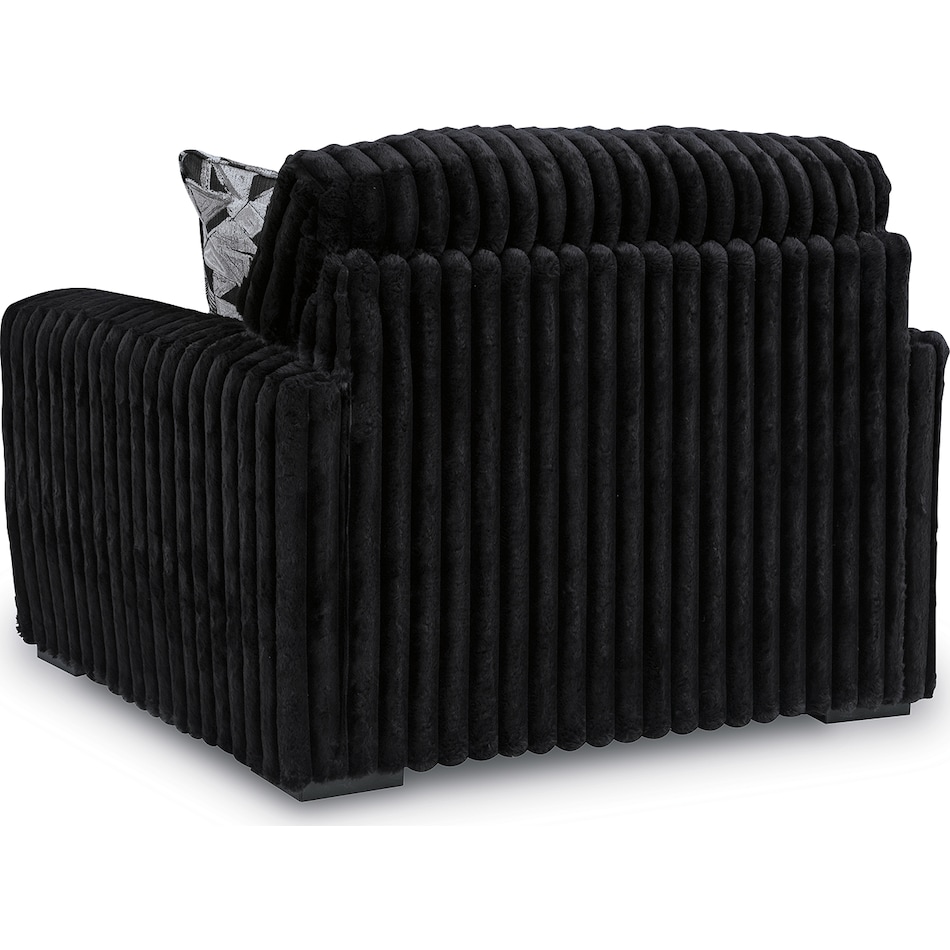 midnight madness onyx chair   