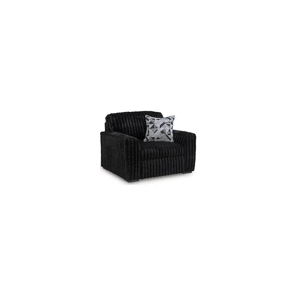midnight madness onyx chair   